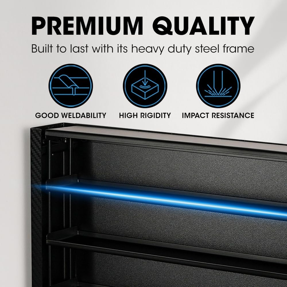J JACKCUBE DESIGN Hot Wheels 1/64 Scale Diescast Display Rack, Wall Mount Met...