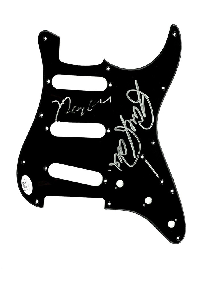 The Kinks Autographed Pickguard – Signed by Ray & Dave Davies – JSA Certified