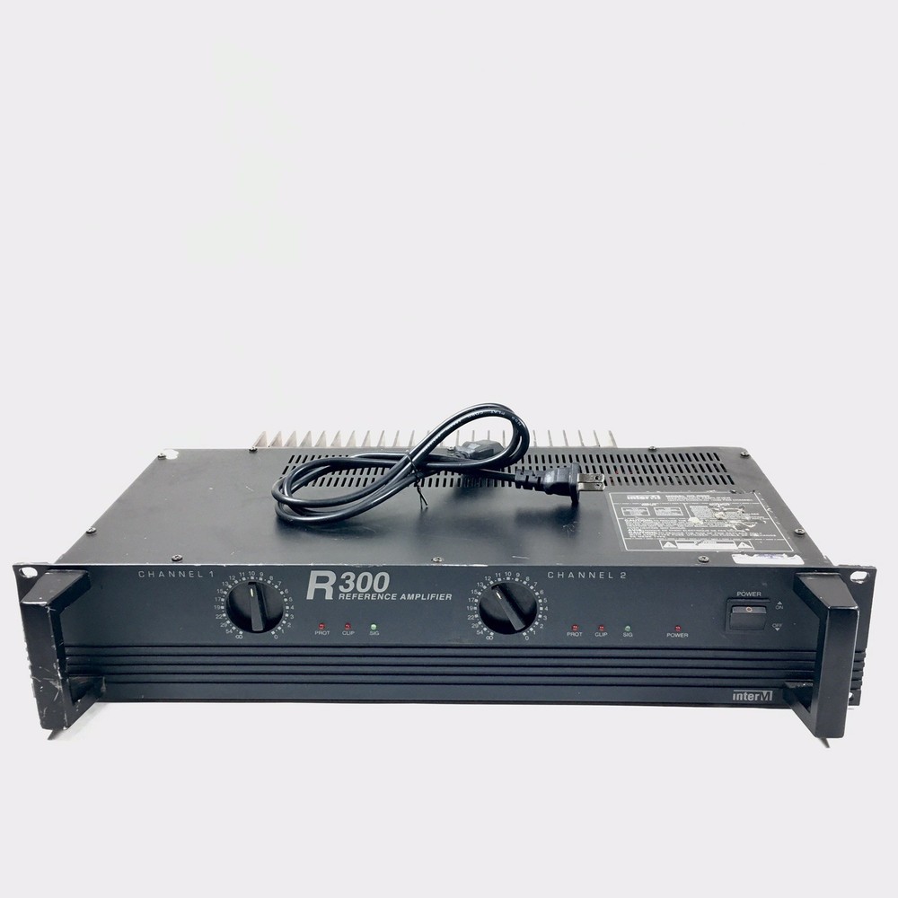 InterM R-300 Reference Power Amplifier R300 Inter M