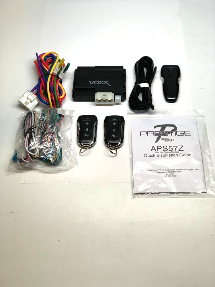 NEW! Prestige Car Remote Start System 2 Remotes APS57z + ADS-ALCA Bypass Module