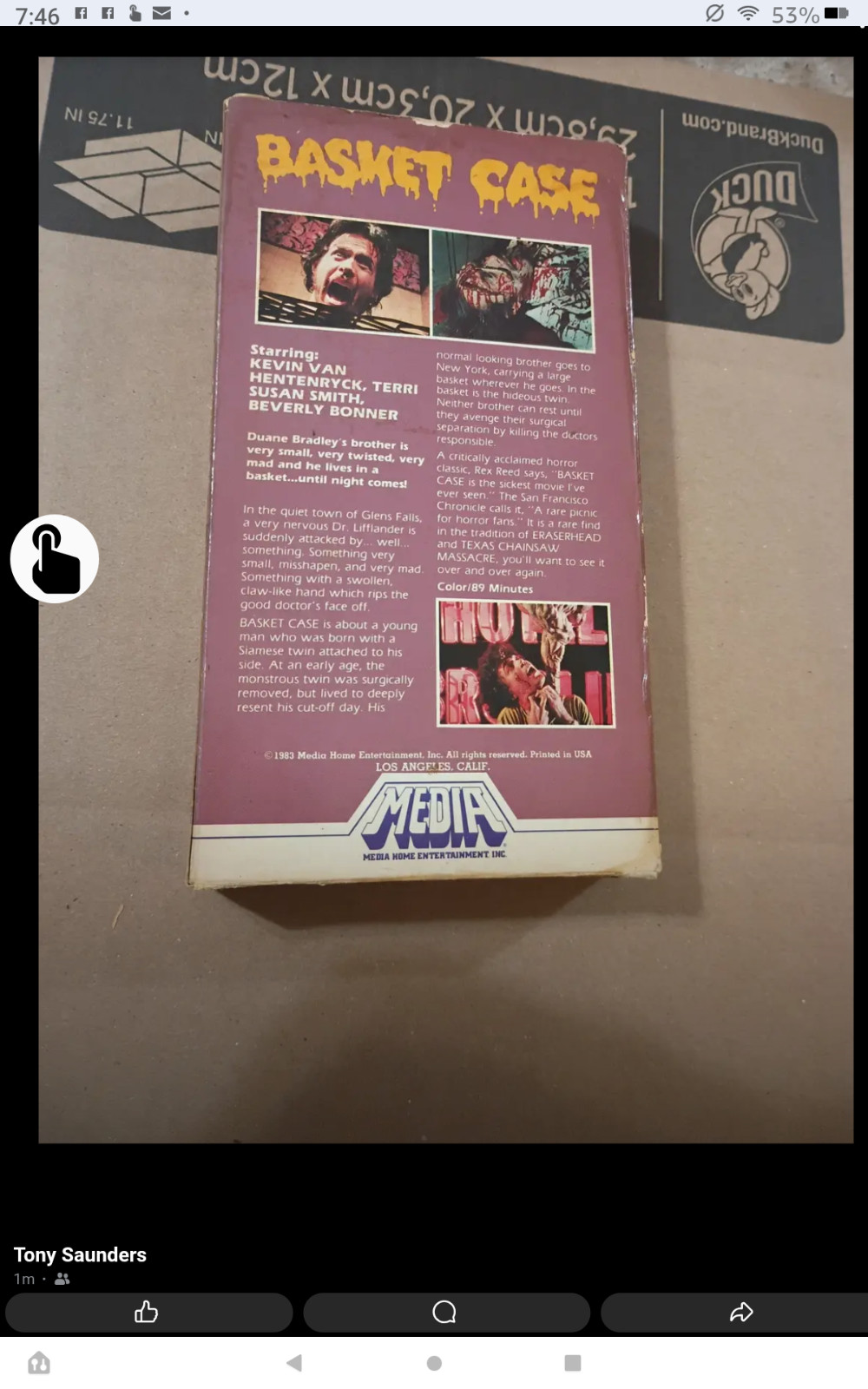 basket case vhs media