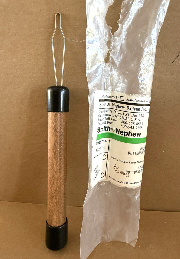 Button Hook Fastener Dressing Assist Tool One Hand Button Assist