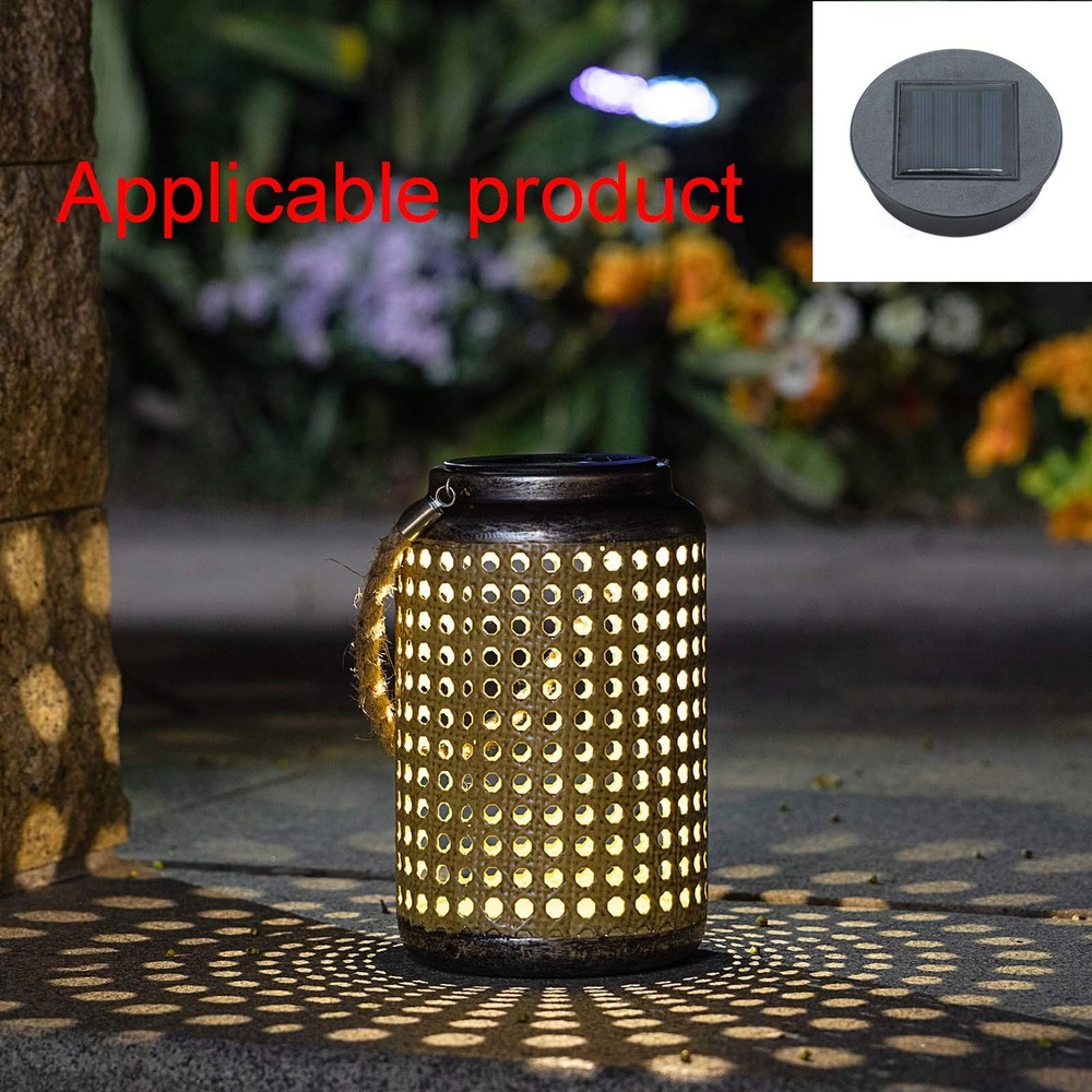 Solar-Lantern Waterproof Lights Replacement Top - Garden 4 pack, Warm White