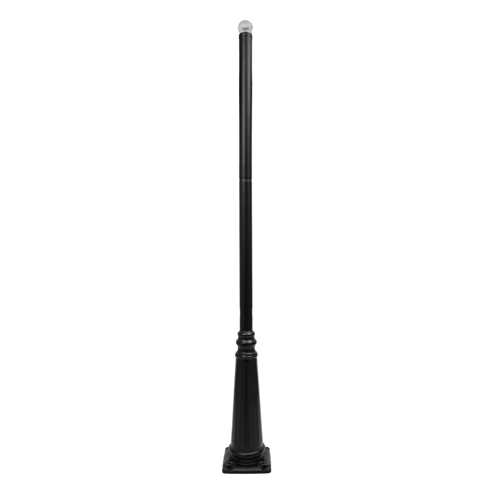 2.4m European Light Post,Split-Type Light Post,Floorstanding Outdoor Light Post