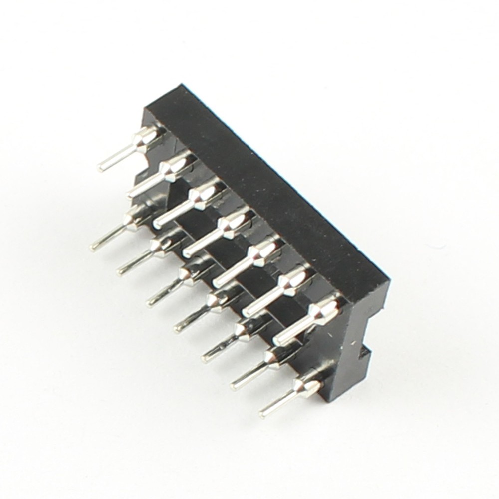 34Pcs New 14 Pin Round DIP IC Socket Adapter 14Pin