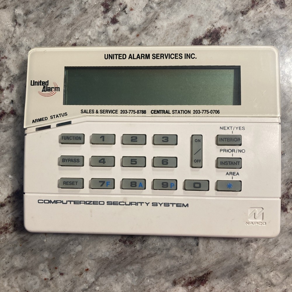 Napco Gemini Custom Alphanumeric Keypad GEM-RP1CAE2