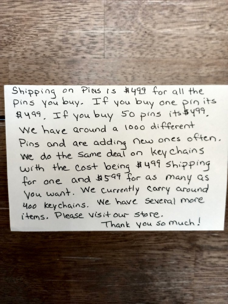 IM YOUR HUCKLEBERRY -"TOMBSTONE 1993" - ENAMEL PIN-COMBINE SHIPPING $4.99