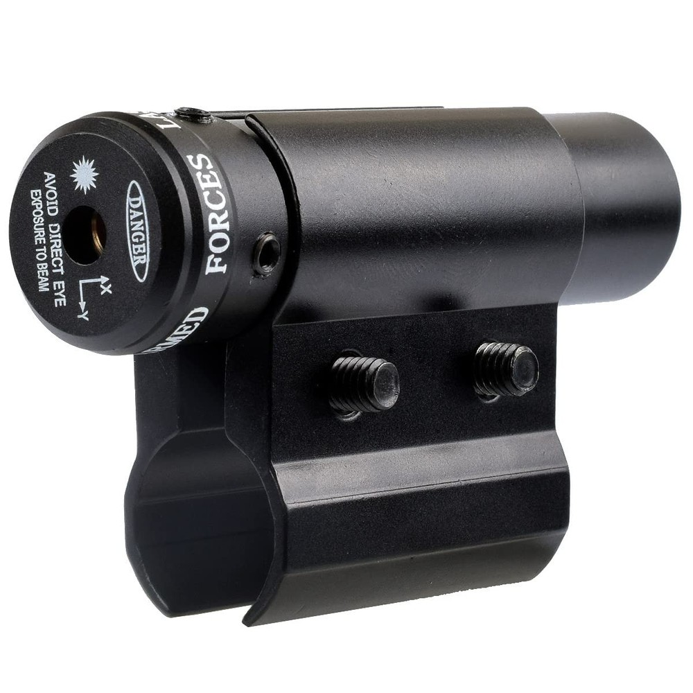 Mini Red Dot Laser Sight Scope with Barrel Clamp Mount for Rifle
