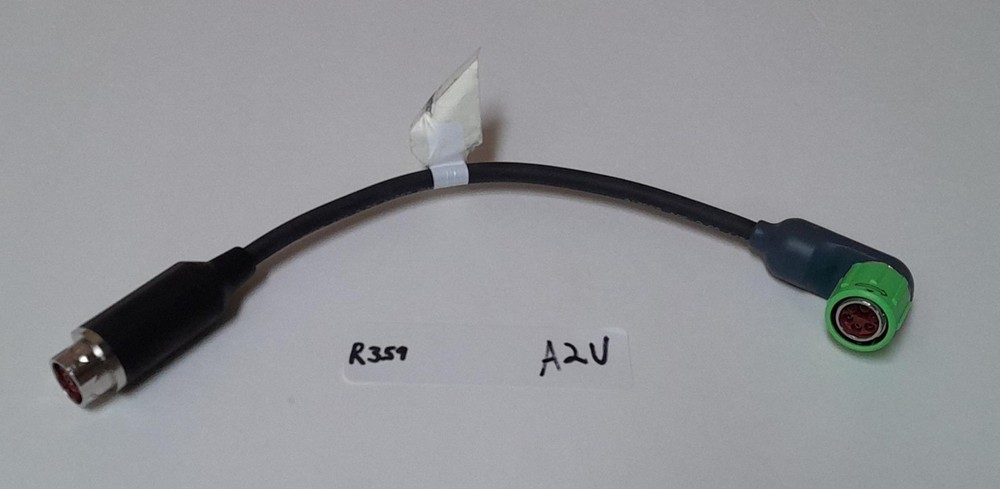 PHYSIO-CONTROL LIFEPAK 15 REPLACEMENT RIGHT ANGLE POWER CABLE ! R359 A2 U