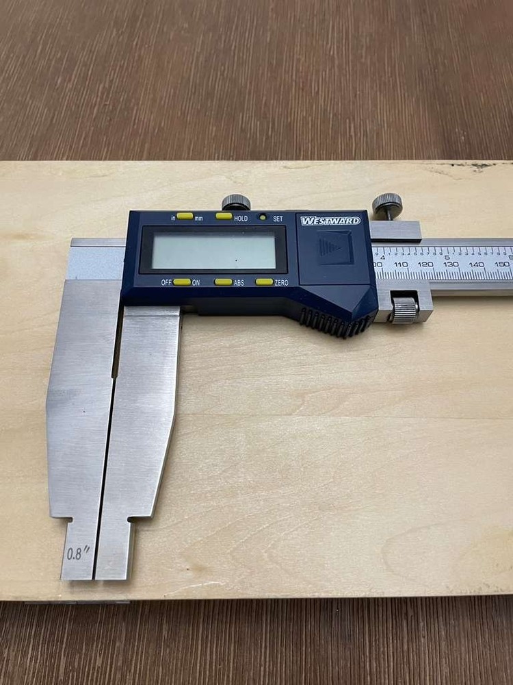 WESTWARD Long Range Digital Caliper 4KY19
