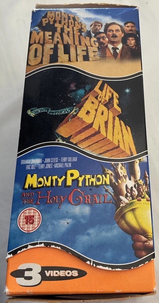 Monty Python VHS 3 Film Boxset