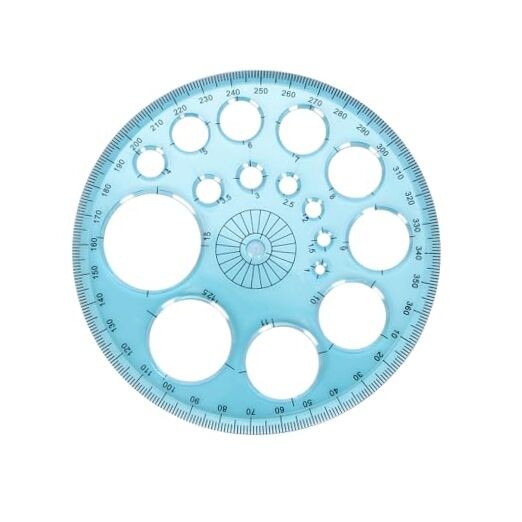 Circle Template Circle Round Stencil Templates for Drawing Professional Circle