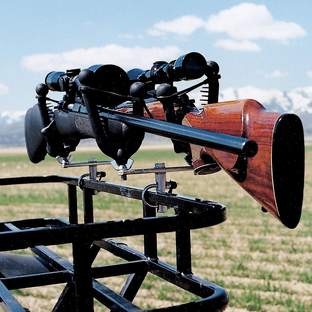 Double Pack Rack Plus - Gun & Bow Rack for ATVs - Model PRP2