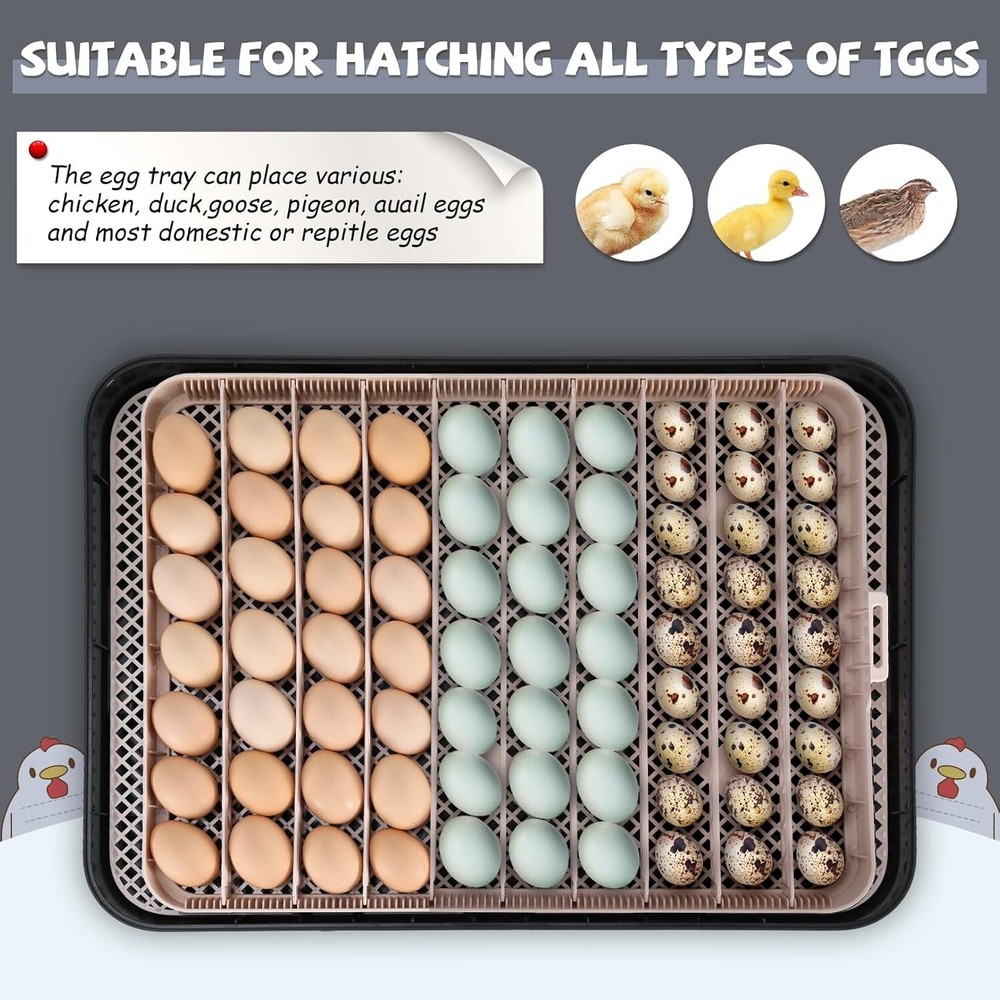 70 Egg Incubators for Hatching Eggs with Automatic Egg Turning and Egg Candler#