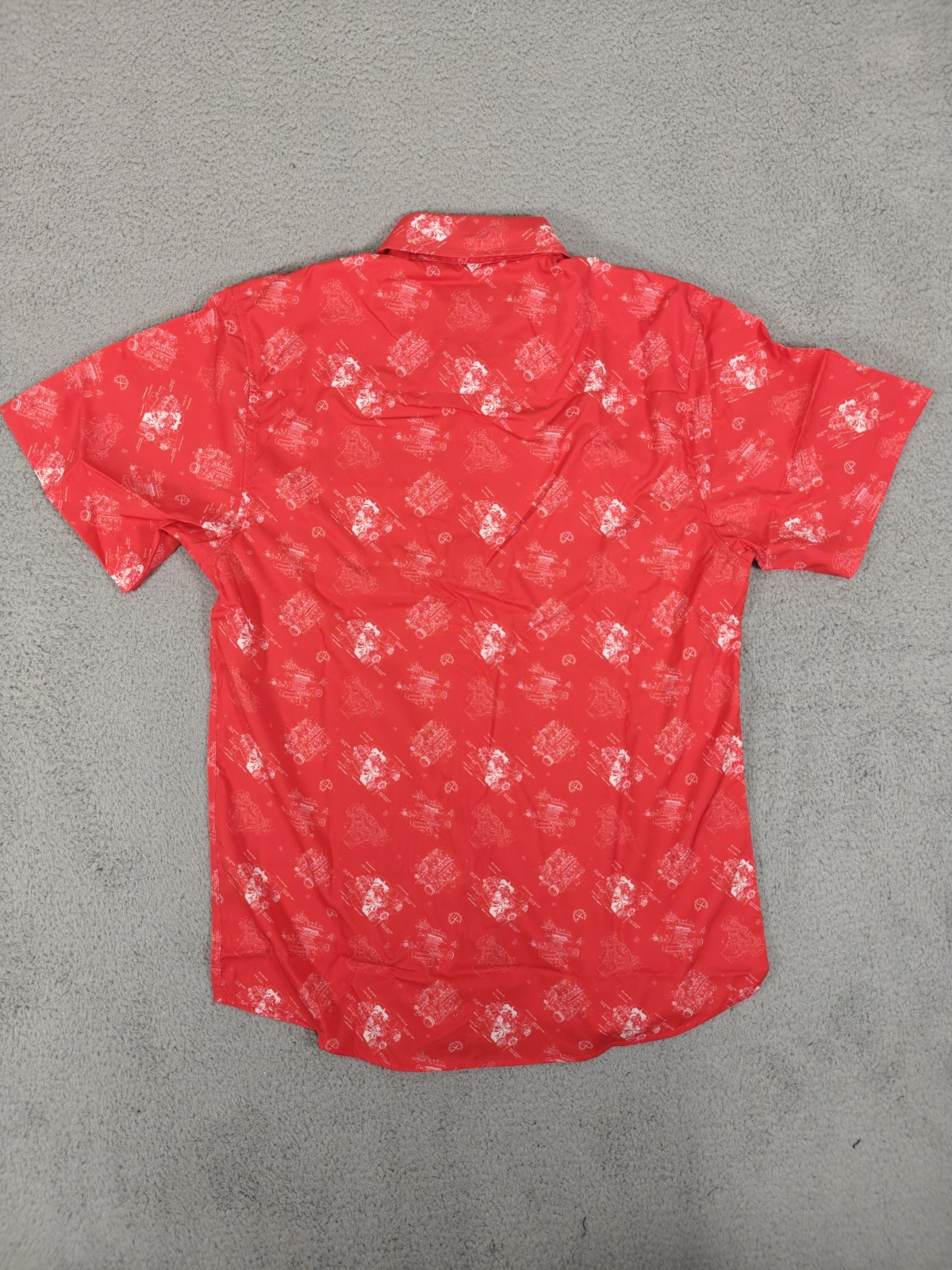 Dixxon Flannel Co The 350 Engine Party Shirt Men's Medium Red