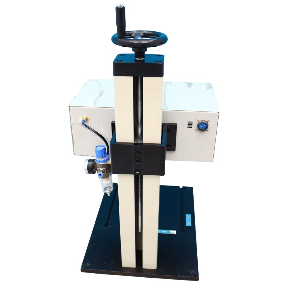 110V Pneumatic Marking Machine Dot Peen for Surface Marking+Extra Rotation Axis