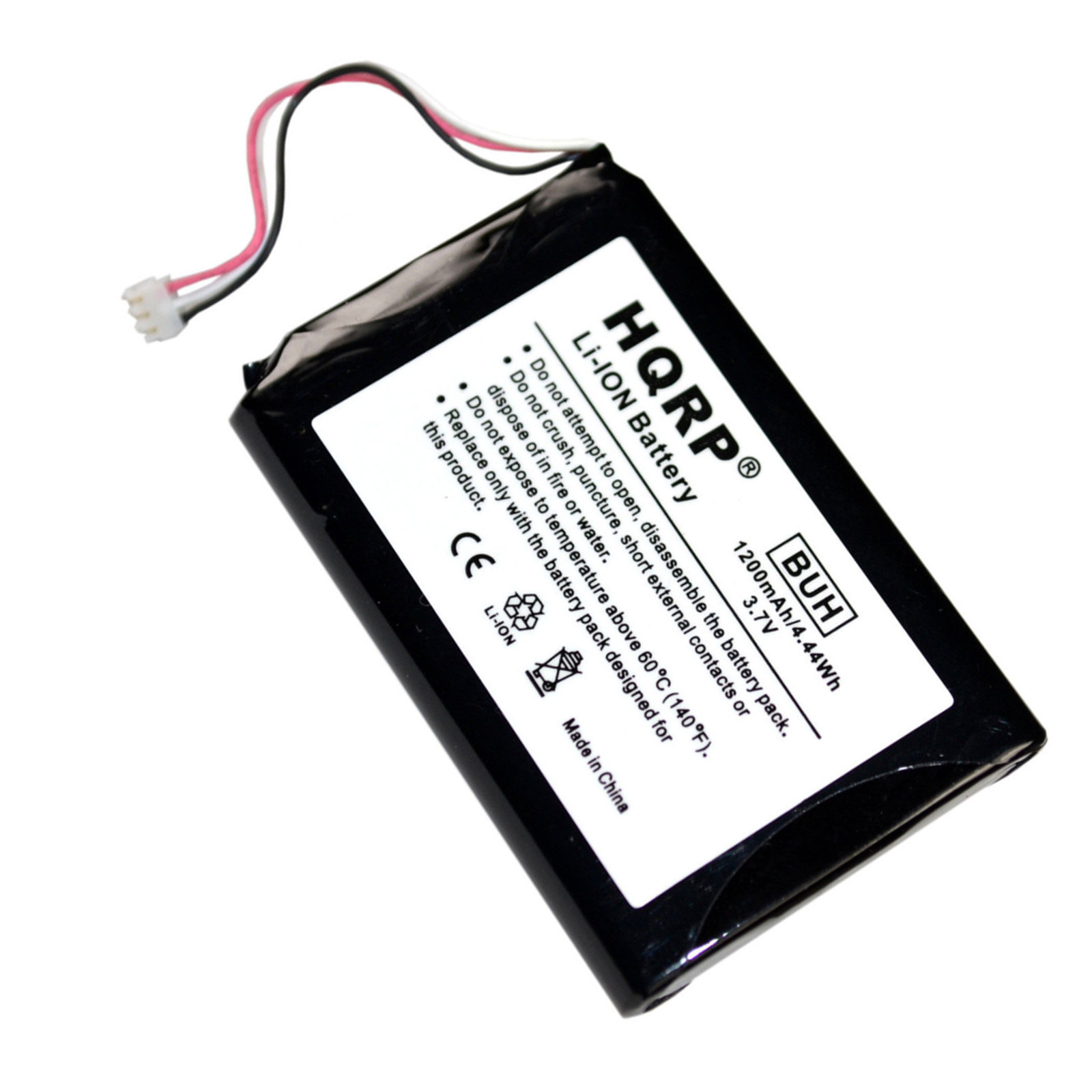 HQRP Battery for Garmin Nuvi 2460, 2460LMT, 2475, 2495, 2495LT, 2555, 2555LMT