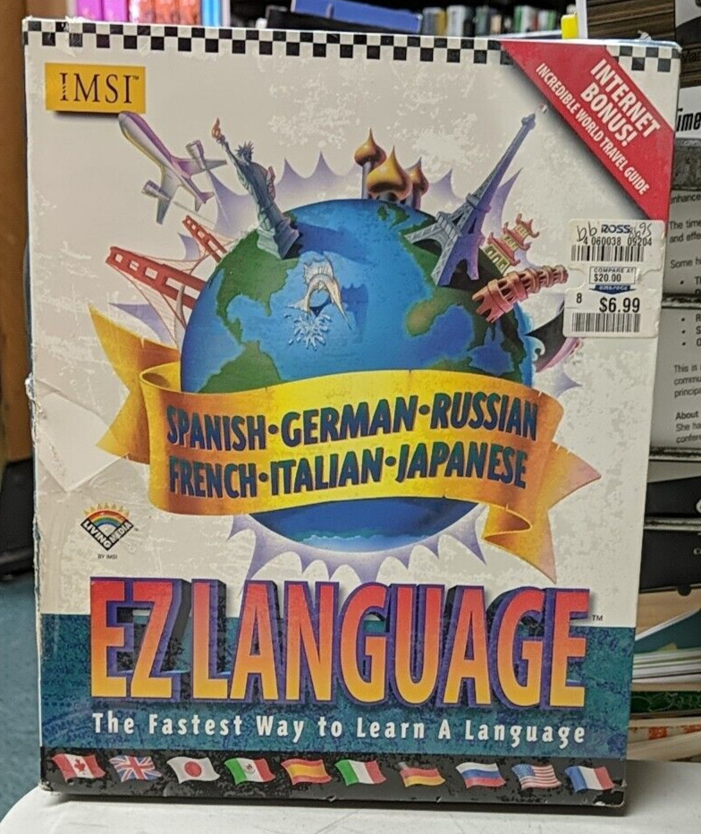 IMSI Ez Language Software New Sealed 1996