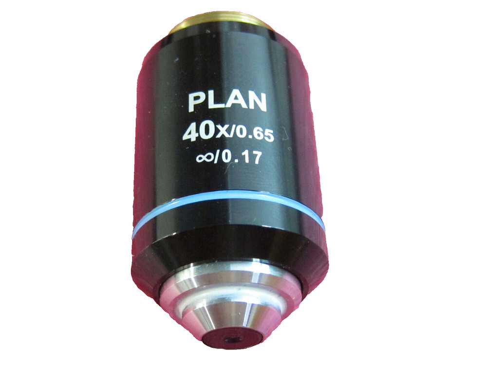 Genuine Accu-Scope Plan 40x/0.65 infinity/0.17 Microscope Objective