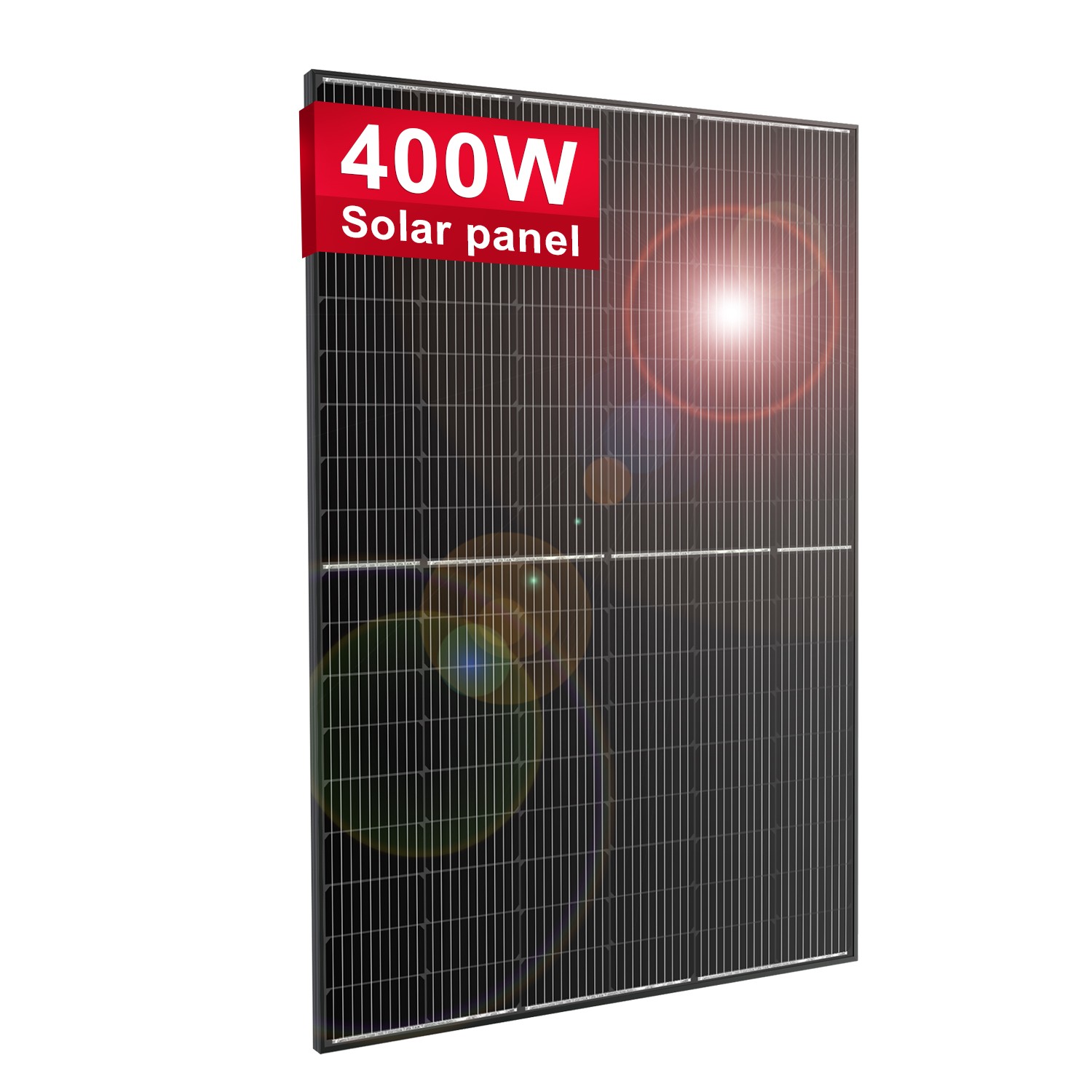 Dokio 400W 800W 1600W N-type Mono Rigid Big Solar Panel PV moudle for Roof Power