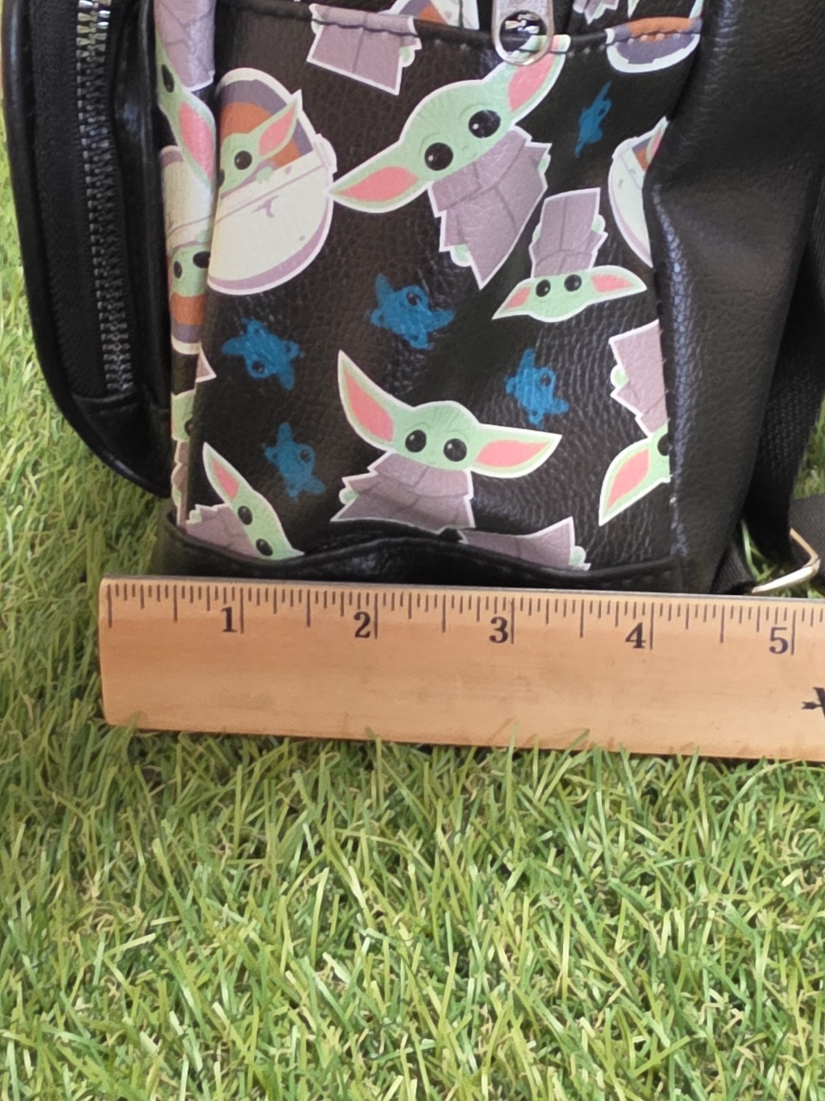 Disney Star Wars The Child Mini Backpack Black Grogu Yoda The Mandalorian NWT