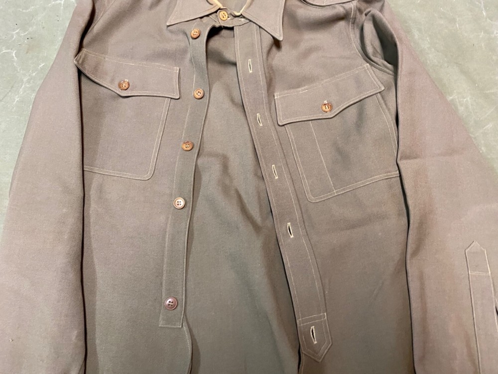 ORIGINAL WWII US ARMY OFFICER CLASS A "PINKS" SHIRT- MEDIUM 40R