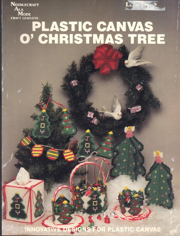 Christmas Plastic Canvas Patterns O Christmas Tree 7 Patterns Projects