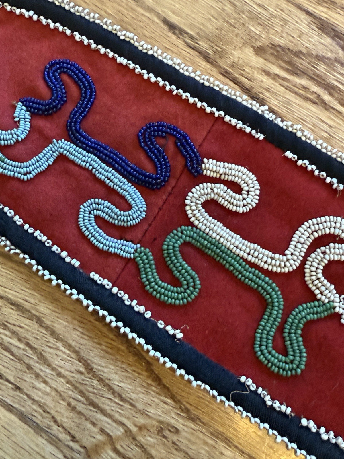 Antique Late 1800’s Tlingit Beaded Belt