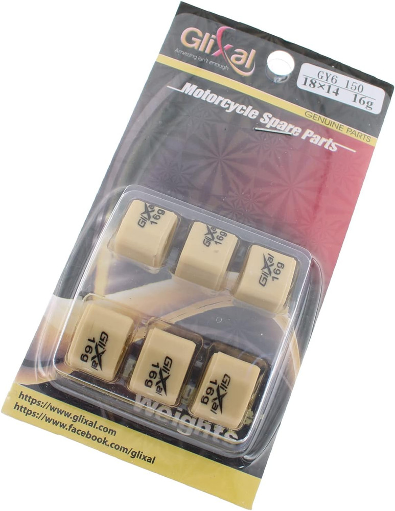 18X14Mm High Performance Polygon Variator Sliders, Racing Sliding Roller Weights