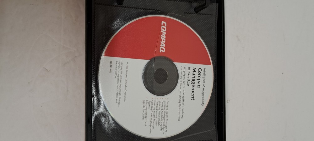 Compaq server setup and management 216613-A02