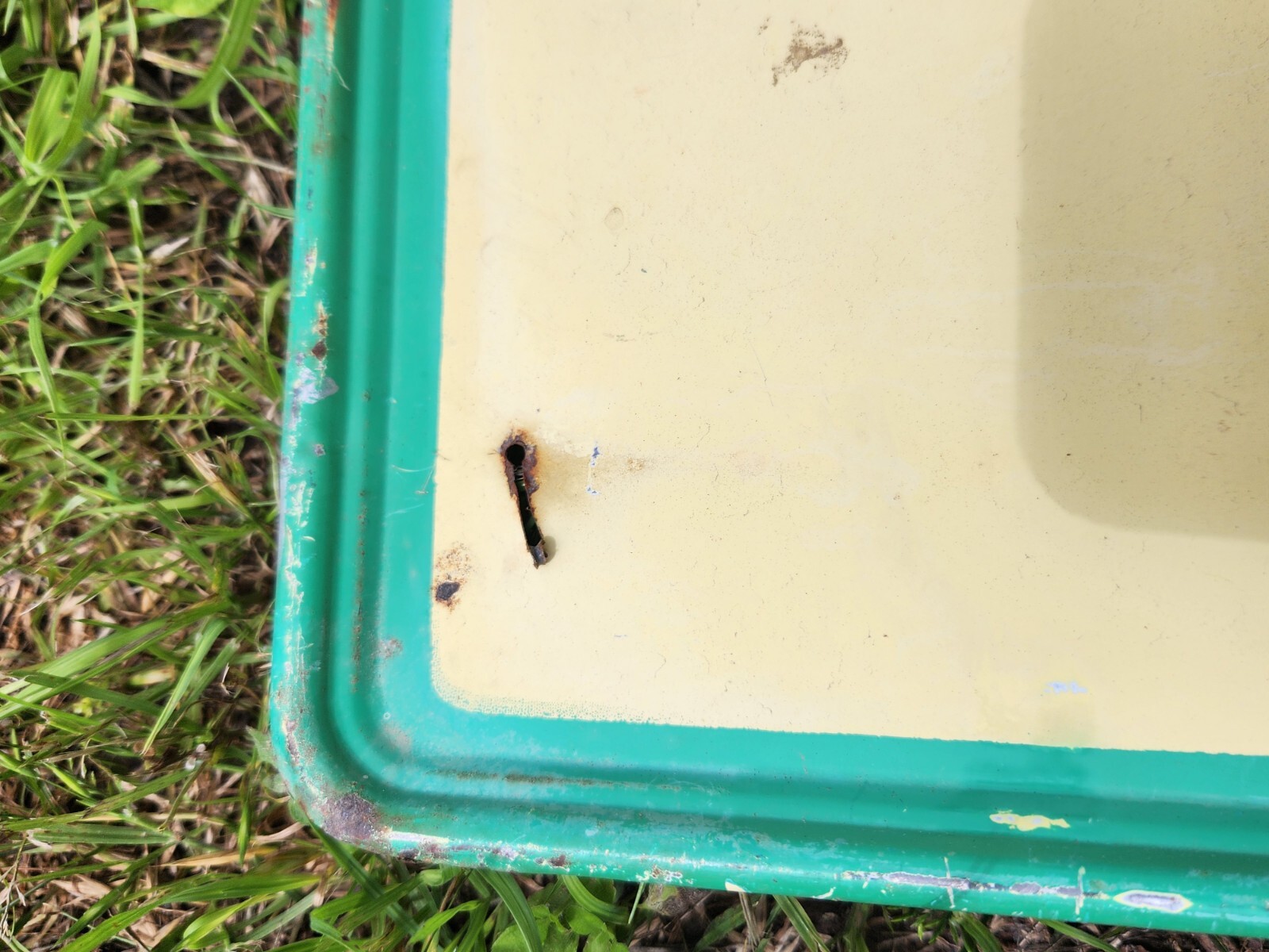 Large 54" Vintage Diet Rite Cola Sign Embossed Self Framed Soda Pop Gas Station