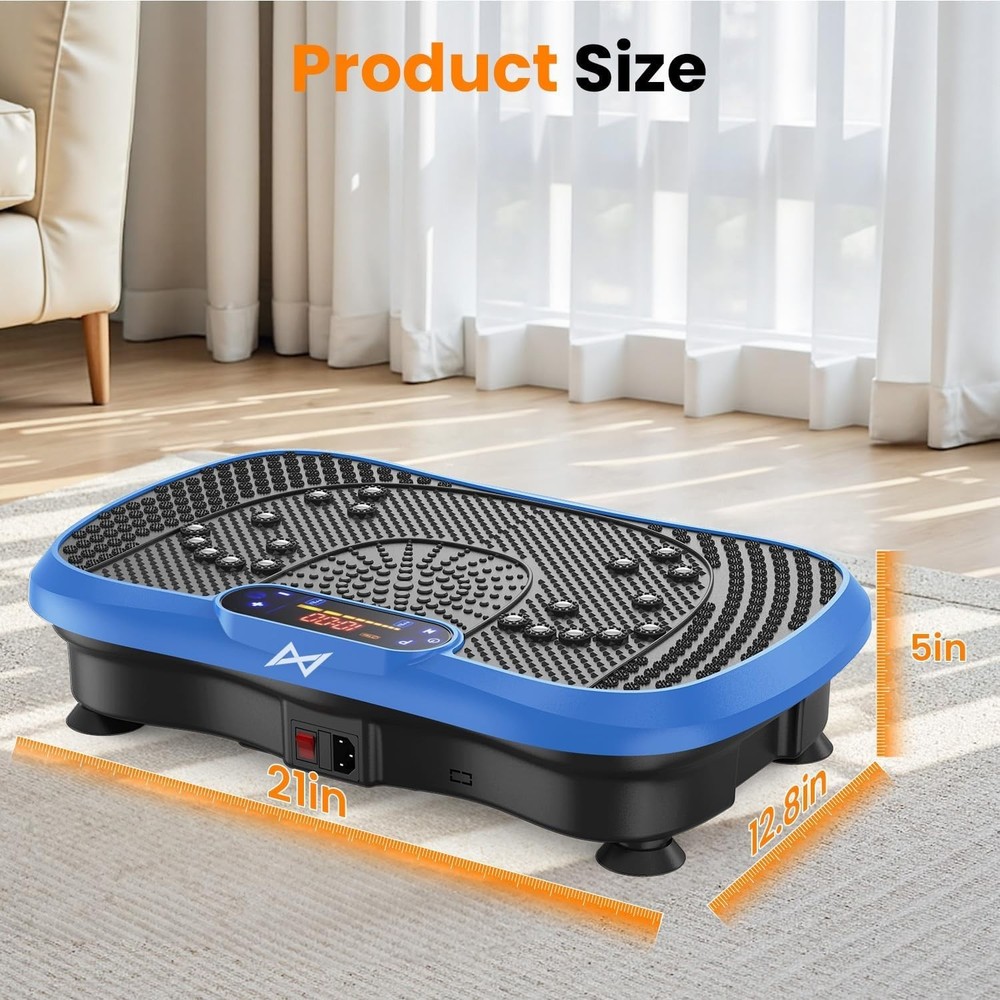 Vibration Plate Exercise Machine Full Body Workout Shaker for Fat Burning