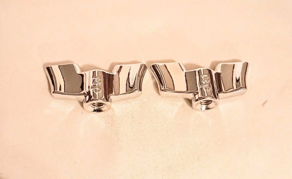 DW WING NUTS PAIR - FREE SHIP TO C-USA!