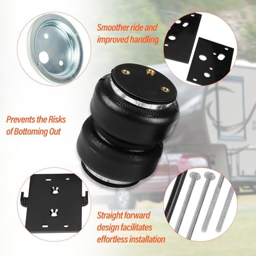 Rear Air Spring Bag Suspension Kits Compatible with 2014-2023 Dodge Ram 89289