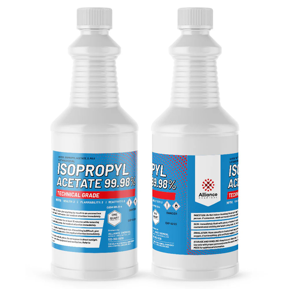 Isopropyl Acetate 99.98% - 2 Quarts