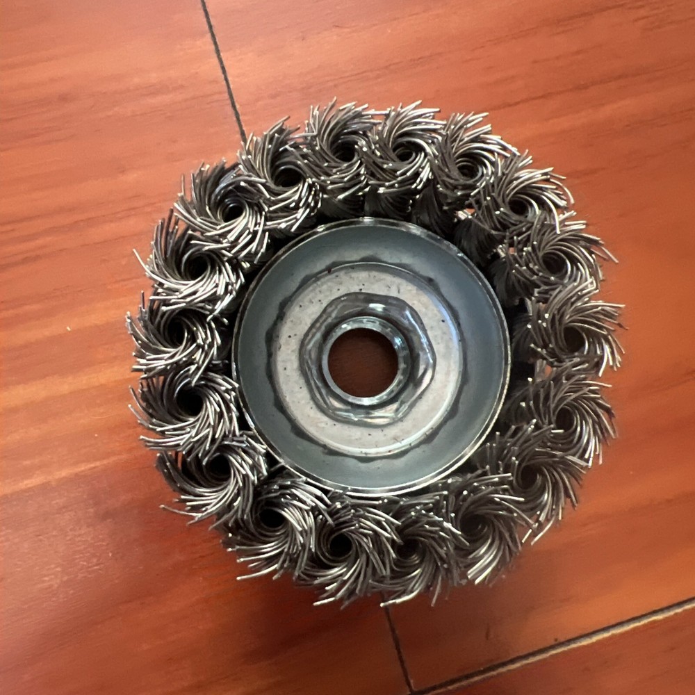Heavy Duty Knotted Wire Cup Brush Item B7