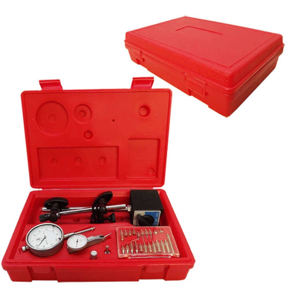 1" Dial Indicator, Magnetic Base & 22 Point Precision Inspection Set
