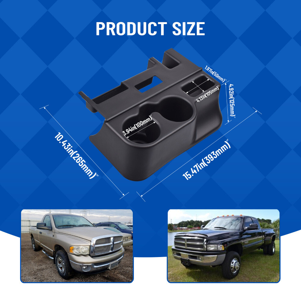 Dash Cup Holder Instrument Panel For 1998-2001 Dodge Ram 1500 2500 3500 5FR421AZ