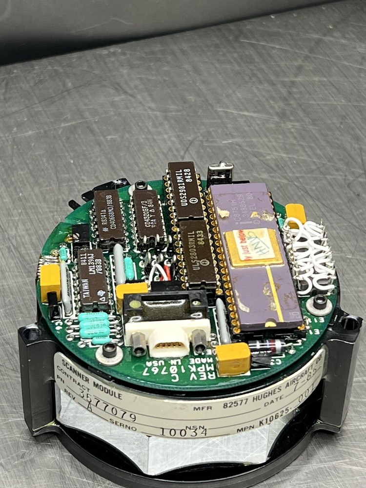 HUGHES AIRCRAFT Optical Element Scanner Module 3577079 College Laser lab