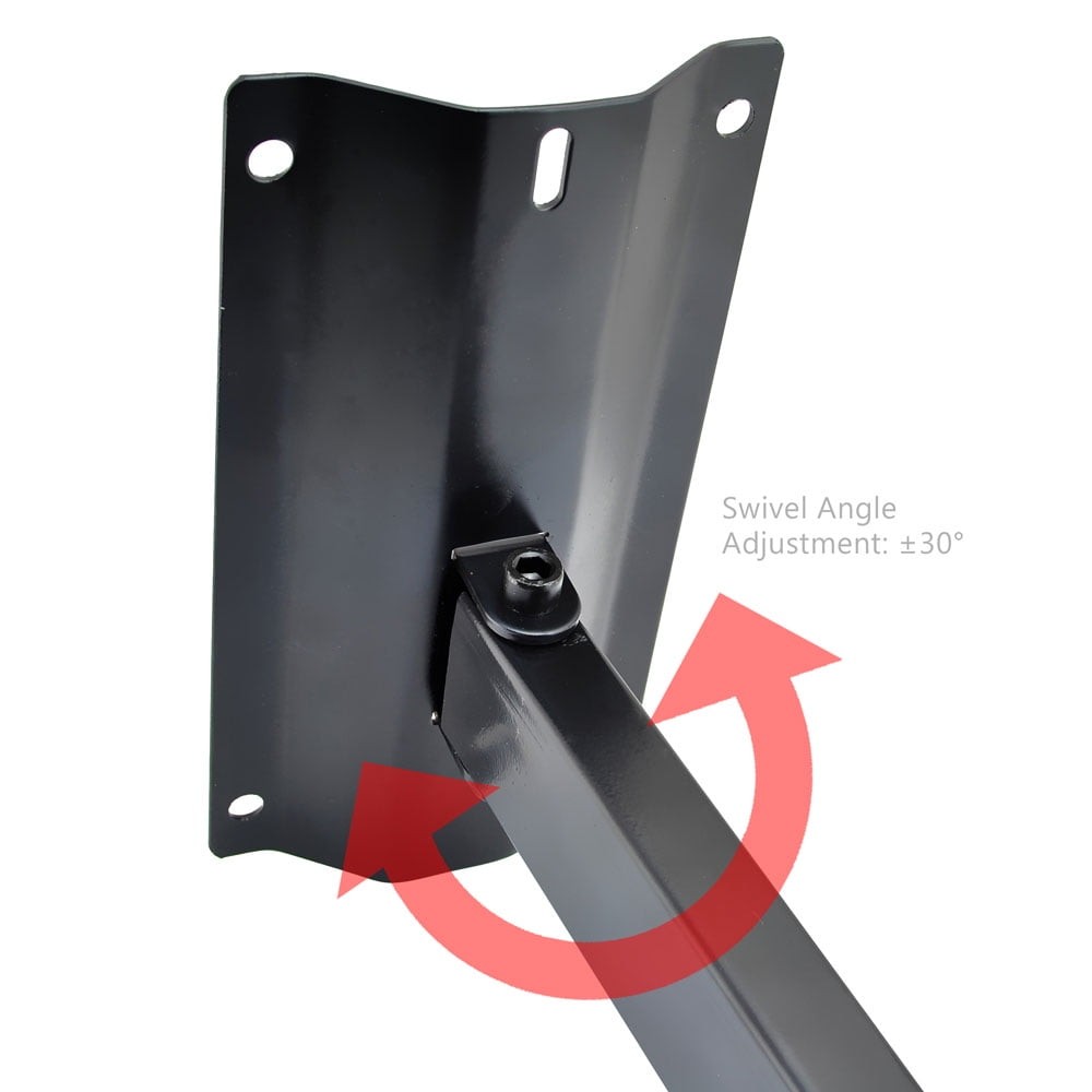PYLE PSTNDW15 - Dual Universal Adjustable Wall Mount Speaker Bracket Stands
