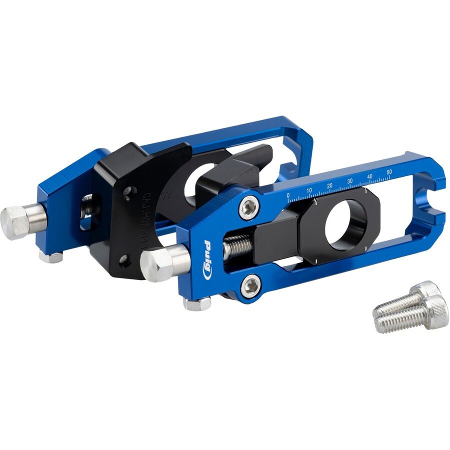 Puig Chain Tension Adjuster - Blue 21954A