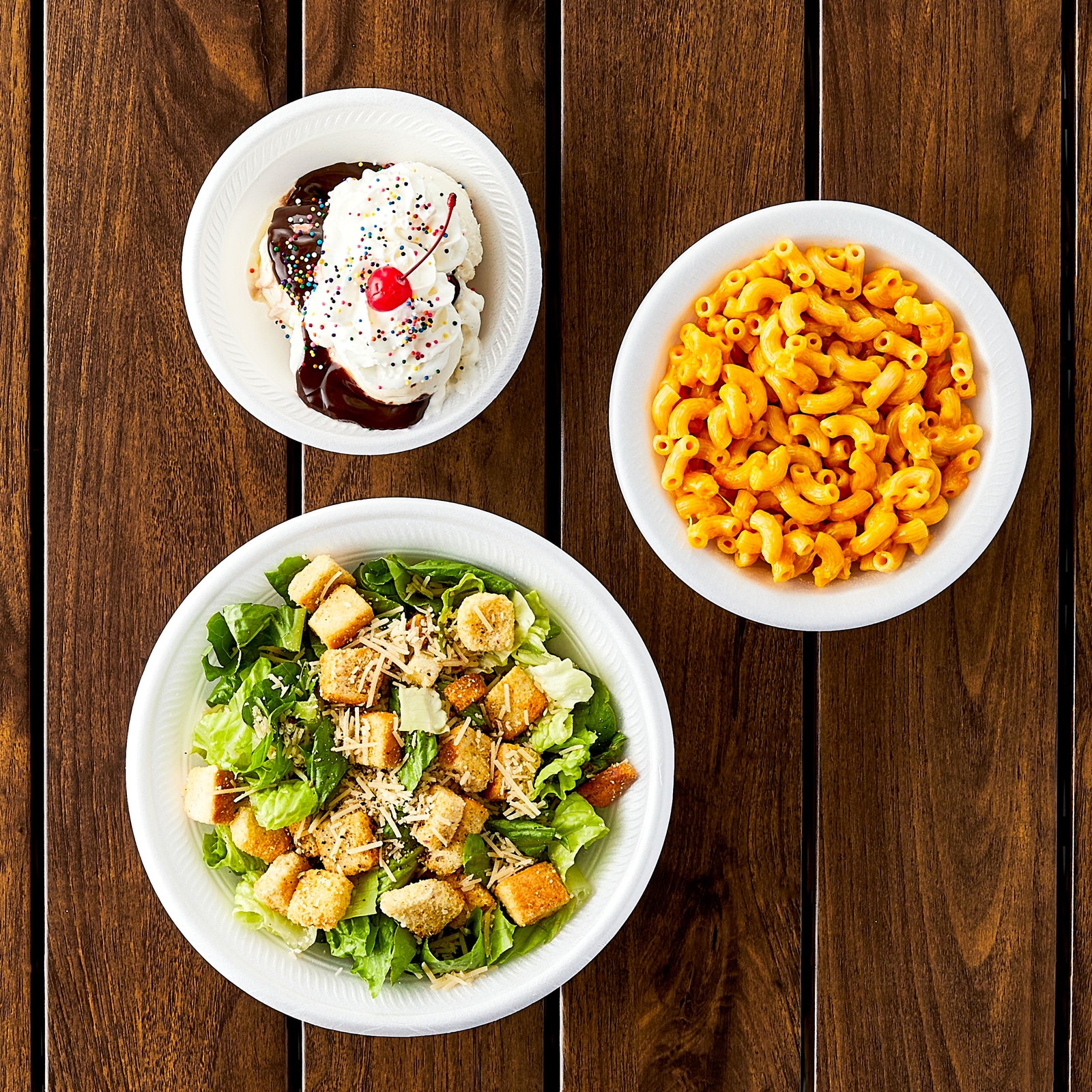 (4 pack) Great Value Everyday Disposable Foam Bowls, 20 oz, 25 Count