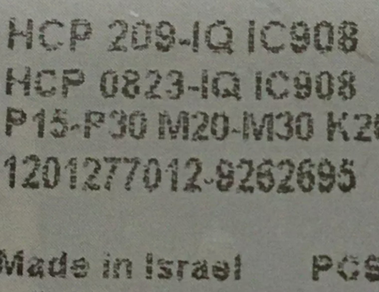 1PCS  ORIGINAL  INSERTS    HCP 209-IQ IC908