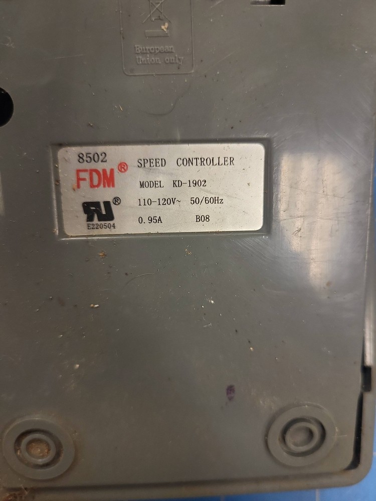 FDM 8502 Speed Controller KD-1902 Sewing Machine Foot Pedal Controller Gray