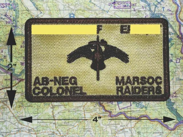 MARSOC Flak Plate Carrier Patch