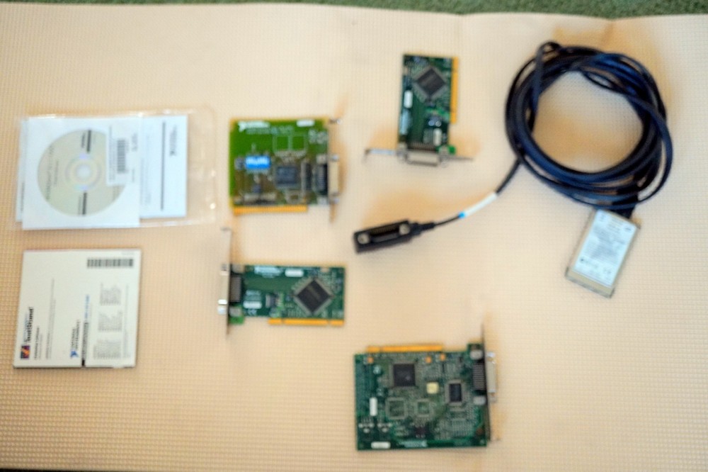National Instruments    "LOT"  Boards,  Cables,  Software