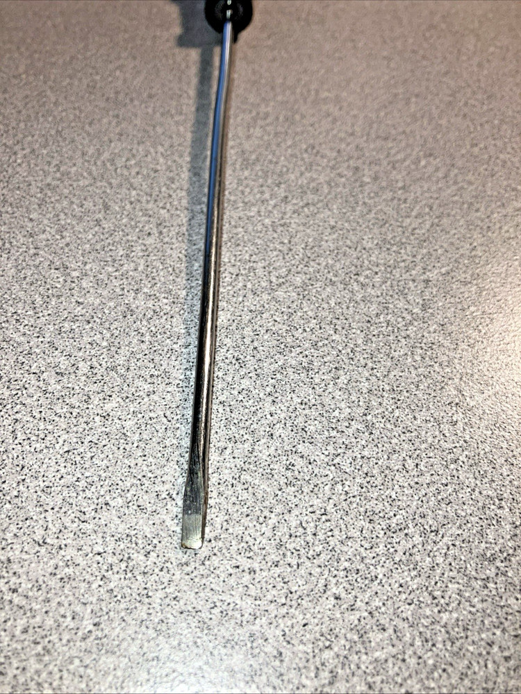 Snap-on Tools SSDE46C 1/8" Tip Electronic Thin Blade Flat Screwdriver USA