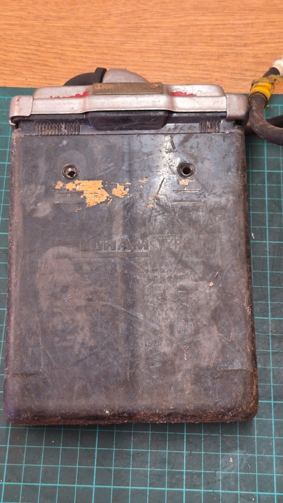 Miners cap lamp Battery pack Type T and additional lamp - Untested