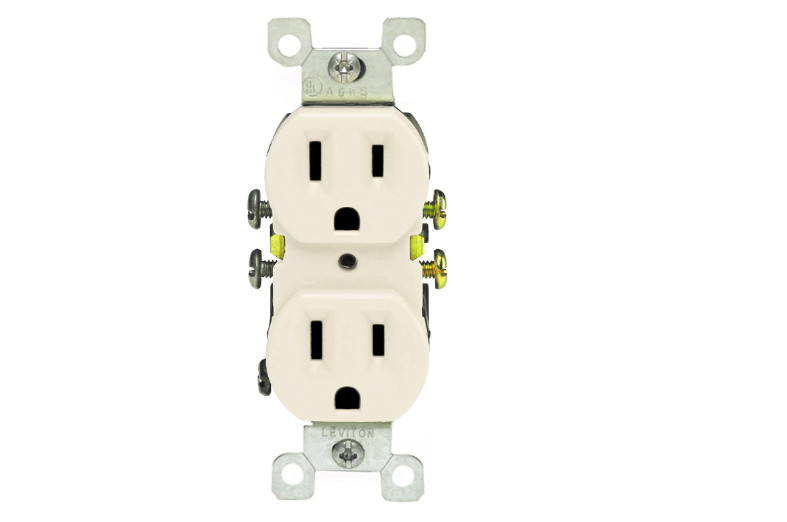 Electrical Outlets 125 V 15 A Wall Socket Plug Duplex Blade Receptacle 10 Pack