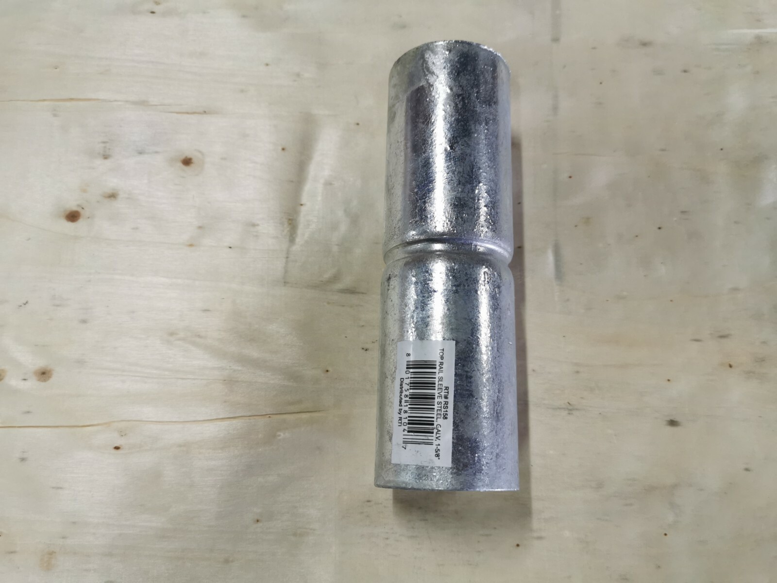 TOP Rail Sleeve 1-5/8" X 6" Chain Link Fence Hardware Pipe